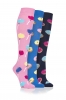 Platinum Agencies Ltd 3 Pack Long Socks - Sweet Design
